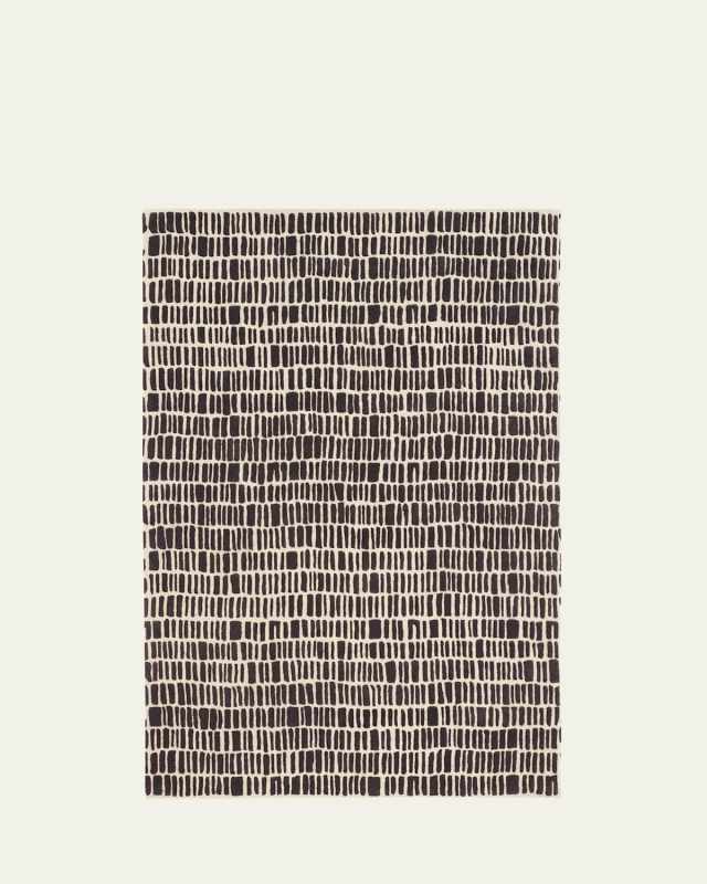 Roark Charcoal Hand-Tufted Rug, 3' x 5'